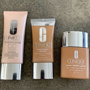CLINIQUE: EvenBetterGlow, EvenBetterRefresh, CC